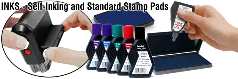 Ink specific to Self-Inking stamps and daters. Easily extend the life of pads in your self-inking stamp by re-inking them.